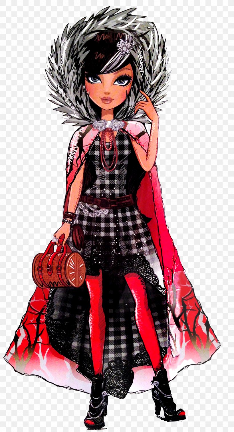 Little Red Riding Hood Ever After High Doll Big Bad Wolf Monster High, PNG, 1007x1864px, Little Red Riding Hood, Art, Big Bad Wolf, Costume Design, Daughter Download Free