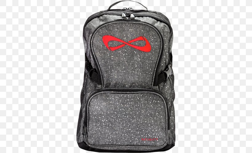 Nfinity Athletic Corporation Nfinity Sparkle Backpack Cheerleading Bag, PNG, 500x500px, Nfinity Athletic Corporation, Backpack, Bag, Baggage, Black Download Free
