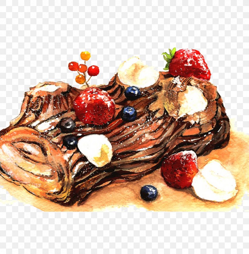 Yule Log Cake Dessert Cream, PNG, 880x900px, Yule Log, Cake, Cream, Cuisine, Dessert Download Free