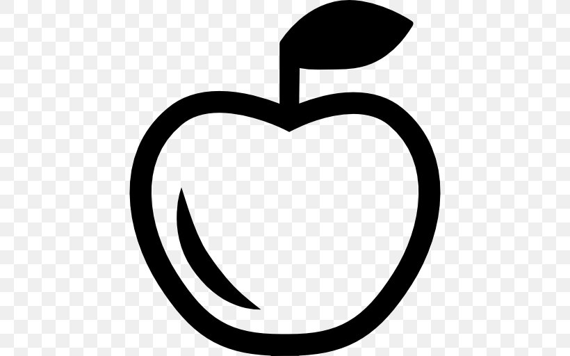 Apple Drawing Download, PNG, 512x512px, Apple, Area, Black And White, Drawing, Flower Download Free