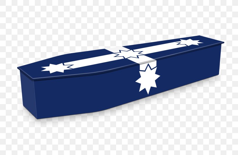 Coffin Eureka Flag Funeral Home Box, PNG, 800x536px, Coffin, Blue, Box, Cardboard, City Of Latrobe Download Free