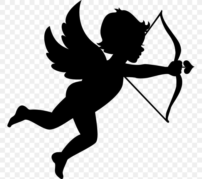 Cupid And Psyche Clip Art, PNG, 760x727px, Cupid And Psyche, Arm, Autocad Dxf, Black And White, Cupid Download Free