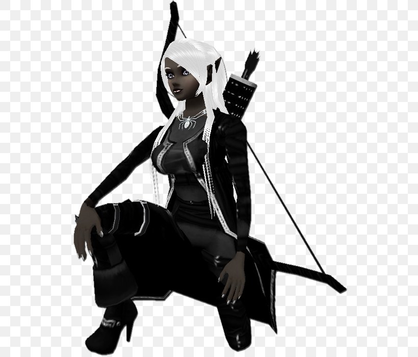 Drow Ranger Pathfinder Roleplaying Game Digital Art, PNG, 563x700px, Drow, Art, Artist, Black, Character Download Free