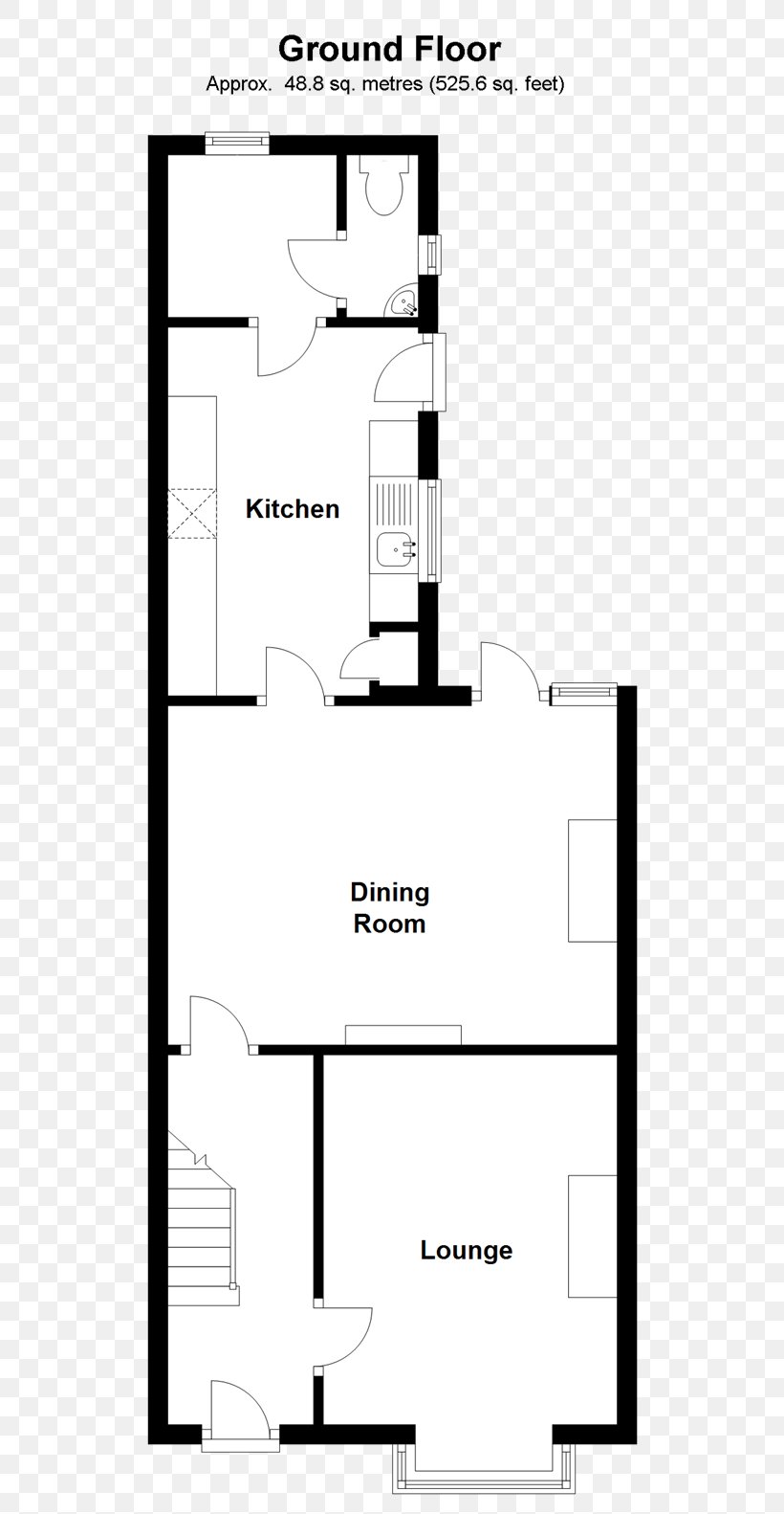 Floor Plan House Stairs Bedroom, PNG, 520x1582px, Floor Plan, Apartment, Area, Bedroom, Black And White Download Free