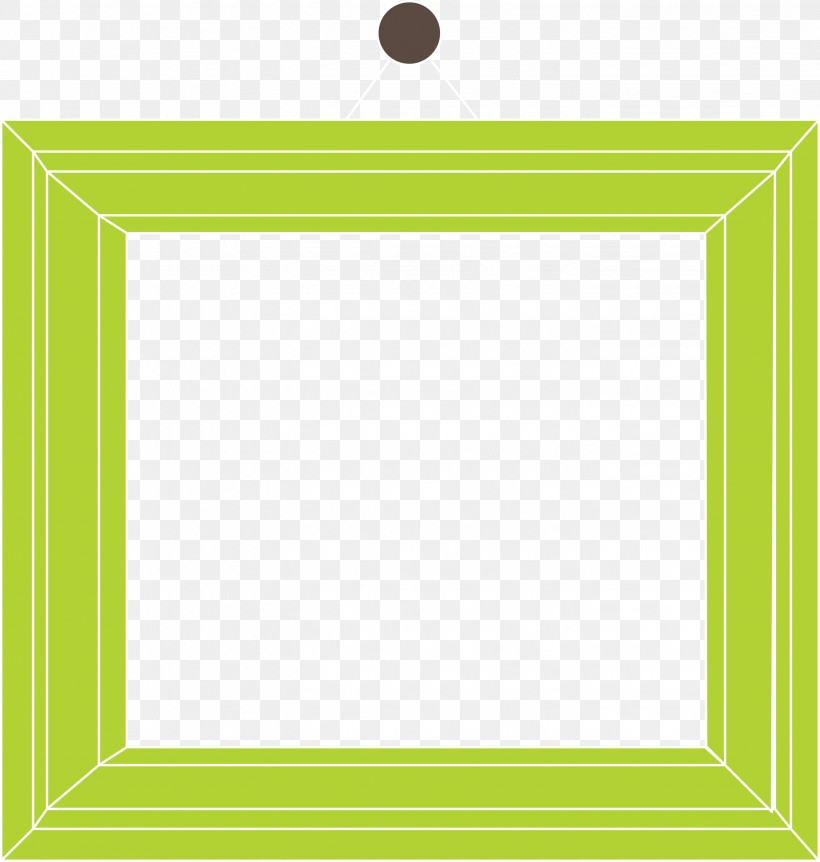 Photo Frame Picture Frame Hanging Photo Frame, PNG, 2851x3000px, Photo Frame, Angle, Area, Green, Hanging Photo Frame Download Free