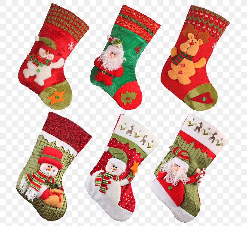 Santa Claus Christmas Stocking Christmas Eve, PNG, 750x750px, Santa Claus, Candy, Christmas, Christmas Decoration, Christmas Eve Download Free