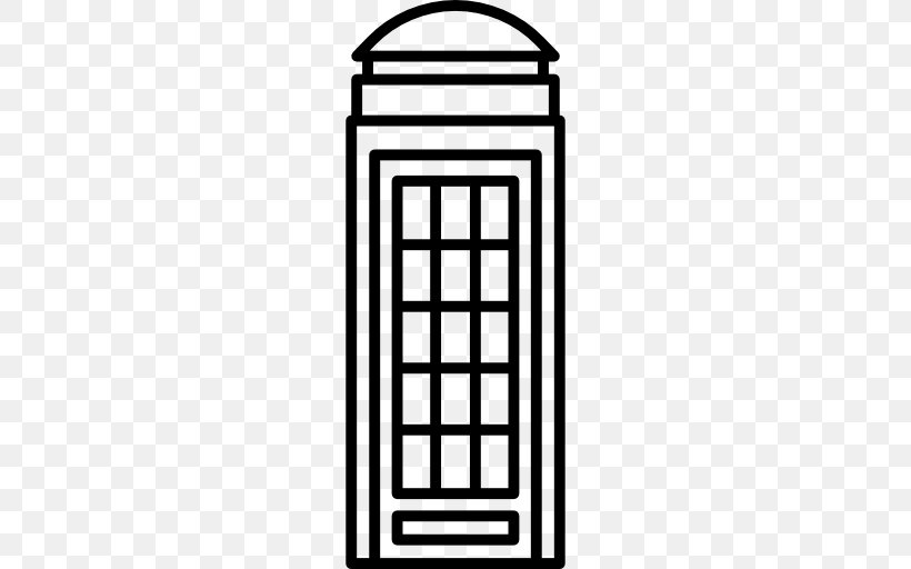 Telephone Booth Telephony Payphone, PNG, 512x512px, Telephone Booth, Area, Black And White, Payphone, Rectangle Download Free