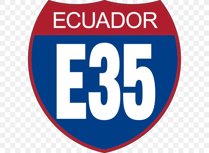 Ecuador Highway 35 Ecuador Highway 45A Ecuador Highway 50 Road, PNG, 600x600px, Road, Area, Banner, Blue, Brand Download Free
