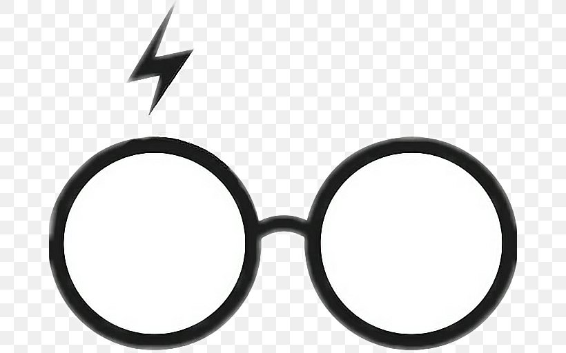 Glasses Clip Art Harry Potter (Literary Series) Image Openclipart, PNG, 678x512px, Glasses, Black And White, Brand, Eyewear, Glass Download Free