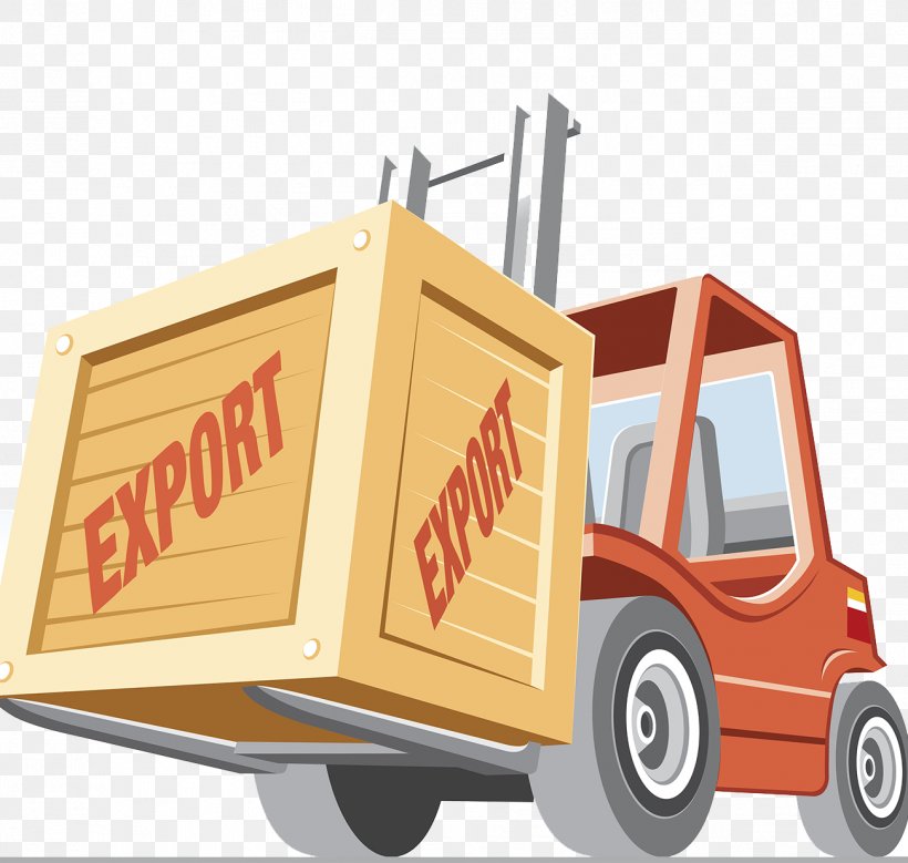 Intermodal Container Cargo Forklift Illustration, PNG, 1301x1237px, Intermodal Container, Brand, Cargo, Cartoon, Container Port Download Free