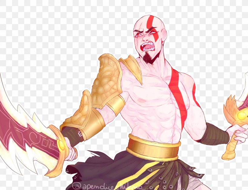 Kratos God Of War PlayStation 2 Drawing, PNG, 1280x985px, Watercolor, Cartoon, Flower, Frame, Heart Download Free