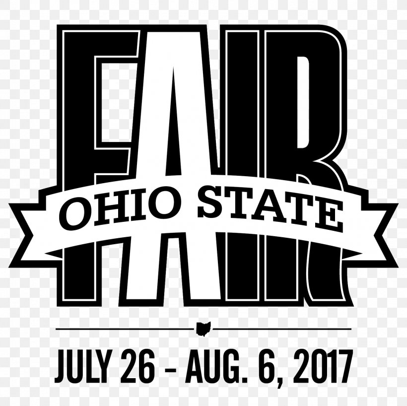 Logo 2017 Ohio State Fair Columbus, PNG, 1578x1576px, Logo, Area, Black And White, Brand, Columbus Download Free