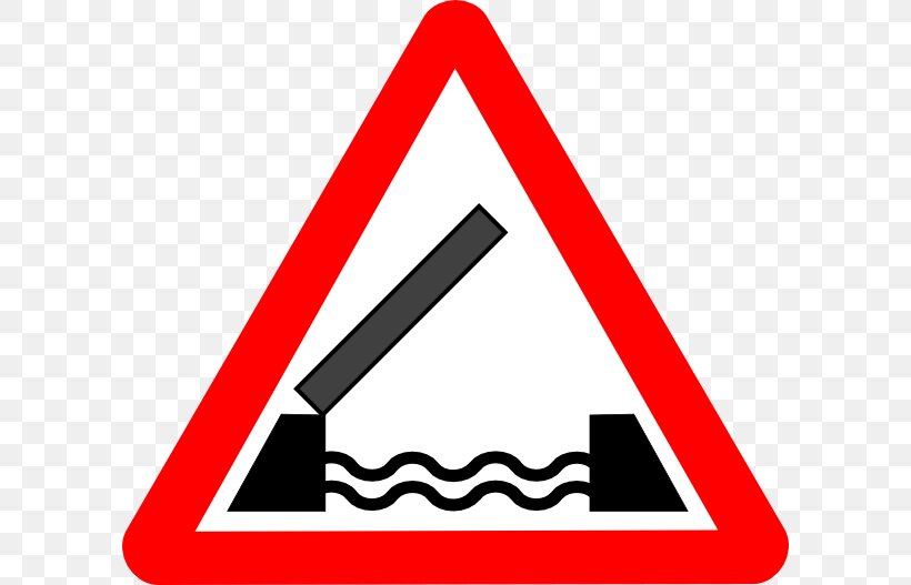 The Highway Code Traffic Sign Swing Bridge Warning Sign, PNG, 600x527px, Highway Code, Area, Brand, Bridge, Drawbridge Download Free