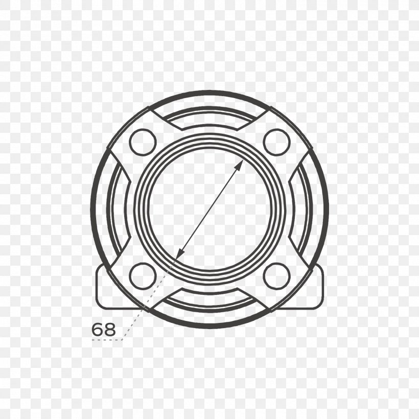 Circle Alloy Wheel, PNG, 1500x1500px, Alloy Wheel, Auto Part, Black, Black And White, Clutch Part Download Free