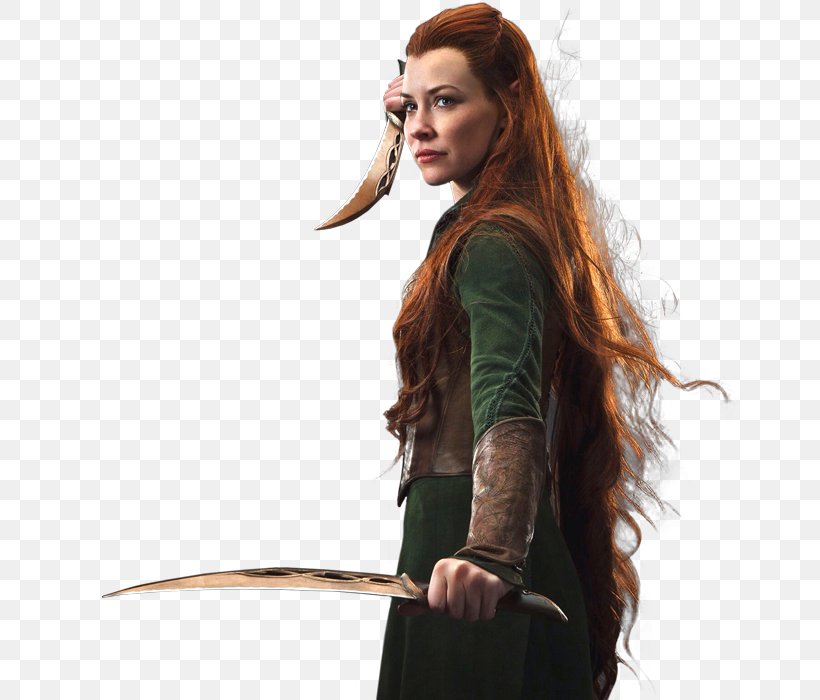Evangeline Lilly Tauriel The Lord Of The Rings The Hobbit: The Battle Of The Five Armies, PNG, 670x700px, Evangeline Lilly, Actor, Brown Hair, Character, Hair Coloring Download Free