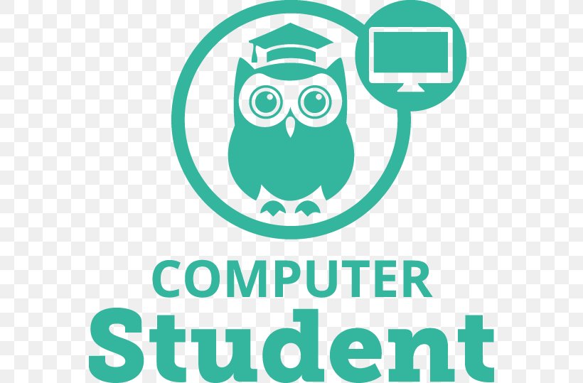 Logo Student Computer Clip Art Human Behavior, PNG, 570x539px, Logo, Area, Beak, Behavior, Bird Download Free