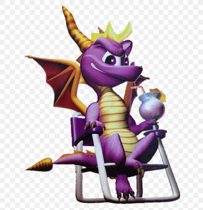 Spyro 2: Ripto's Rage! Spyro The Dragon Spyro: A Hero's Tail Skylanders: Spyro's Adventure Spyro 2: Season Of Flame, PNG, 642x849px, Spyro The Dragon, Cartoon, Dragon, Fictional Character, Game Download Free