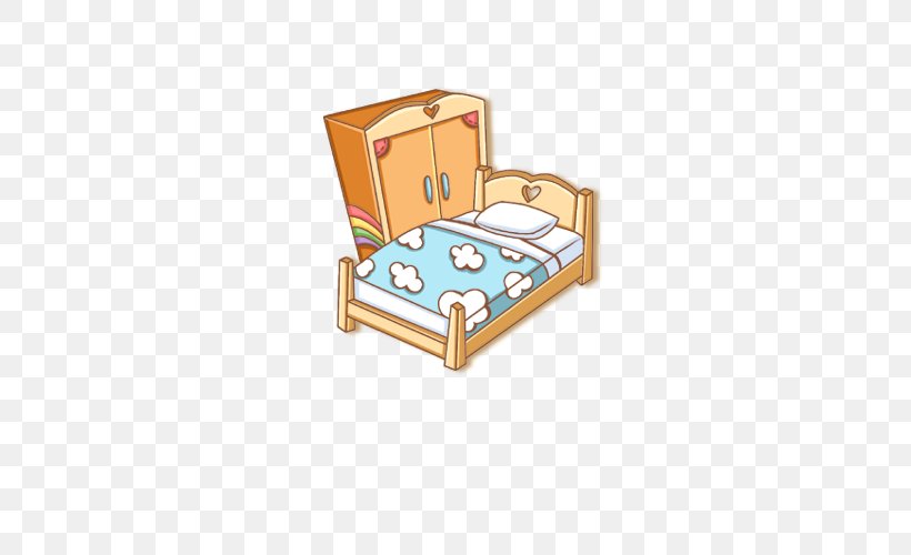 Bed Closet Cartoon Wardrobe, PNG, 500x500px, Bed, Armoires Wardrobes, Bedding, Cabinetry, Cartoon Download Free
