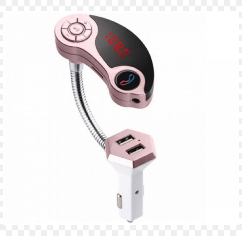 Car Battery Charger Handsfree Bluetooth FM Transmitter, PNG, 800x800px, Car, Battery Charger, Bluetooth, Electronic Device, Electronics Accessory Download Free