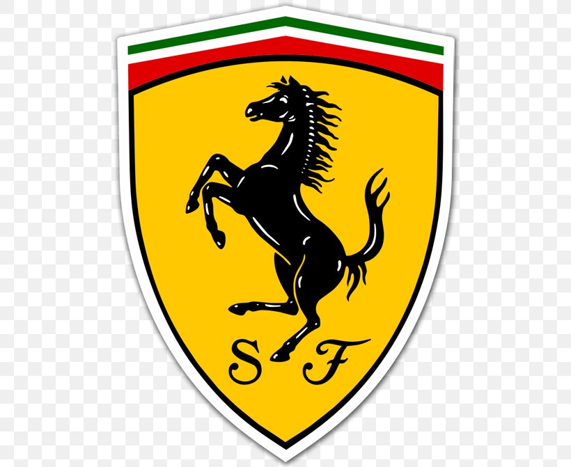 Ferrari S.p.A. Scuderia Ferrari Car LaFerrari, PNG, 500x671px, Ferrari Spa, Area, Artwork, Bumper Sticker, Car Download Free