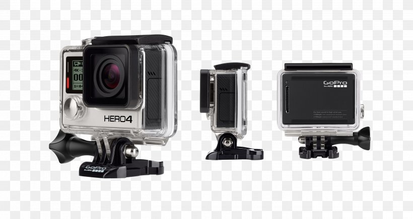 GoPro Action Camera 4K Resolution Frame Rate, PNG, 2800x1489px, 4k Resolution, Gopro, Action Camera, Camera, Camera Accessory Download Free