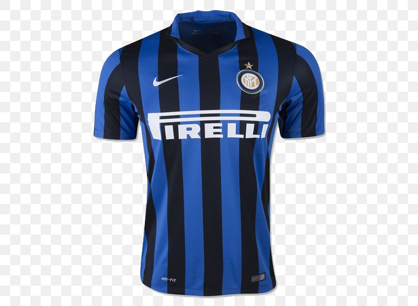 Inter Milan A.C. Milan Jersey Football 2015–16 Serie A, PNG, 509x600px, Inter Milan, Ac Milan, Active Shirt, Blue, Brand Download Free