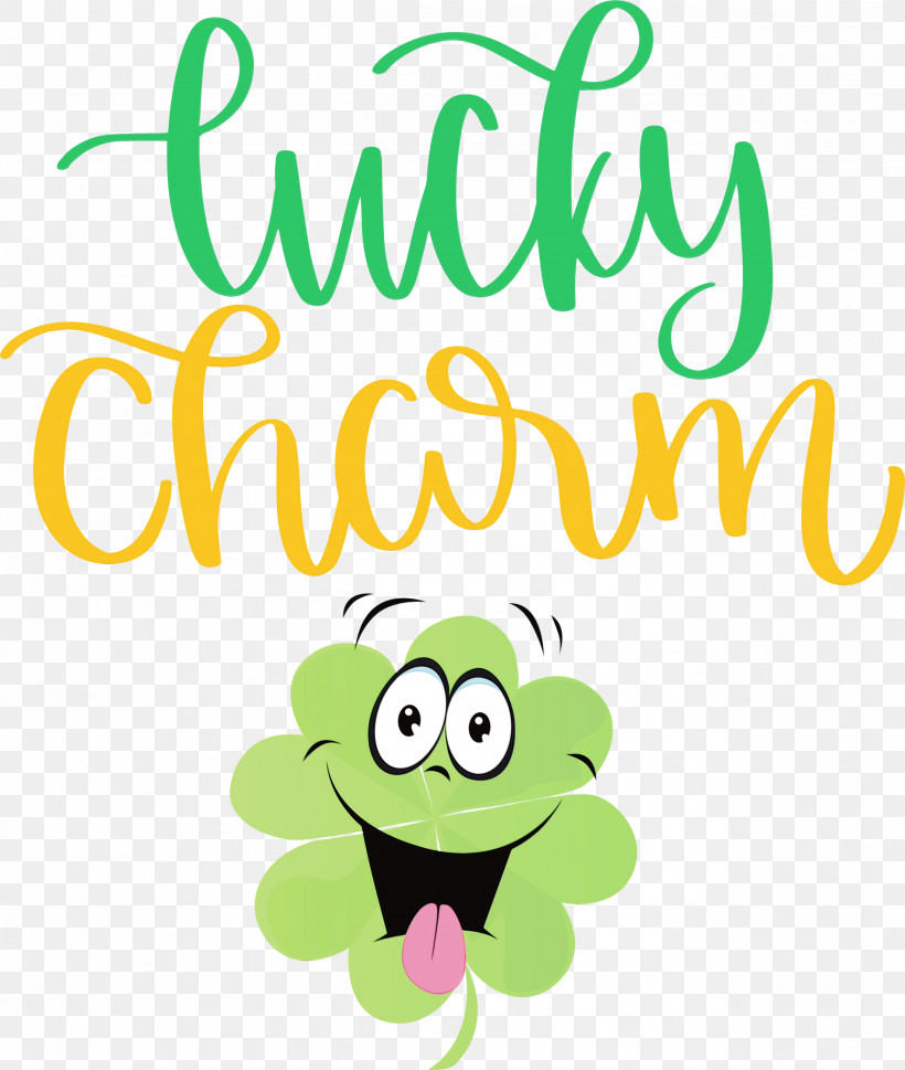 Logo Smiley Cartoon Leaf Green, PNG, 2538x3000px, Lucky Charm, Cartoon, Green, Happiness, Leaf Download Free