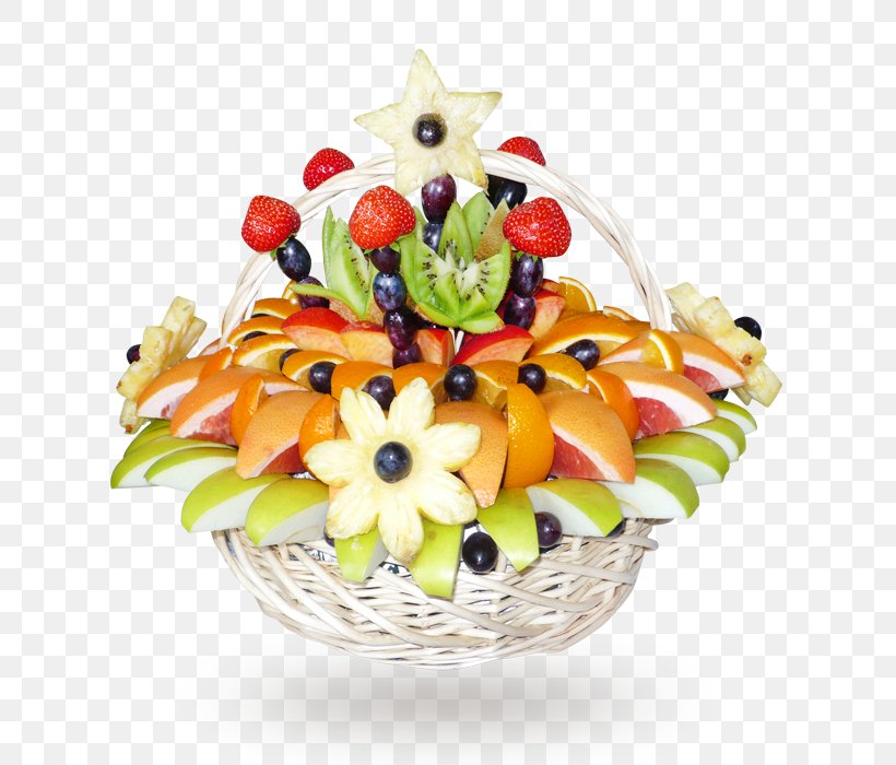 Vegetarian Cuisine Food Gift Baskets Fruit Garnish, PNG, 700x700px, Vegetarian Cuisine, Basket, Cut Flowers, Dessert, Diet Download Free
