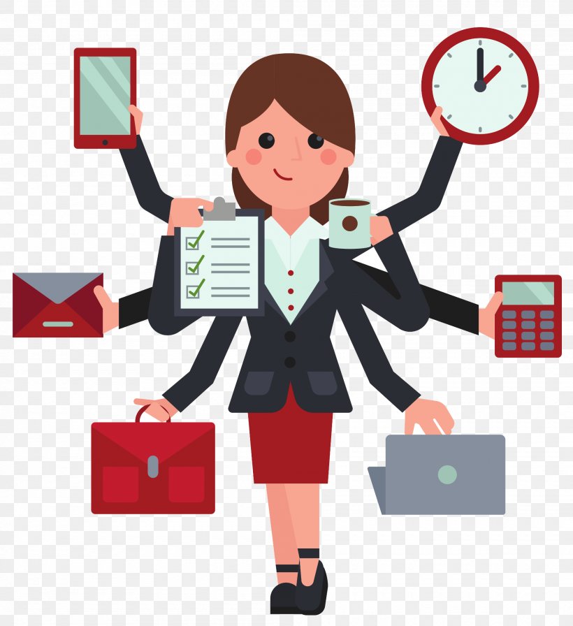 Virtual Assistant Personal Assistant Secretary Job Clip Art, PNG, 2000x2187px, Virtual Assistant, Administrative Assistant, Business, Cartoon, Chief Executive Download Free