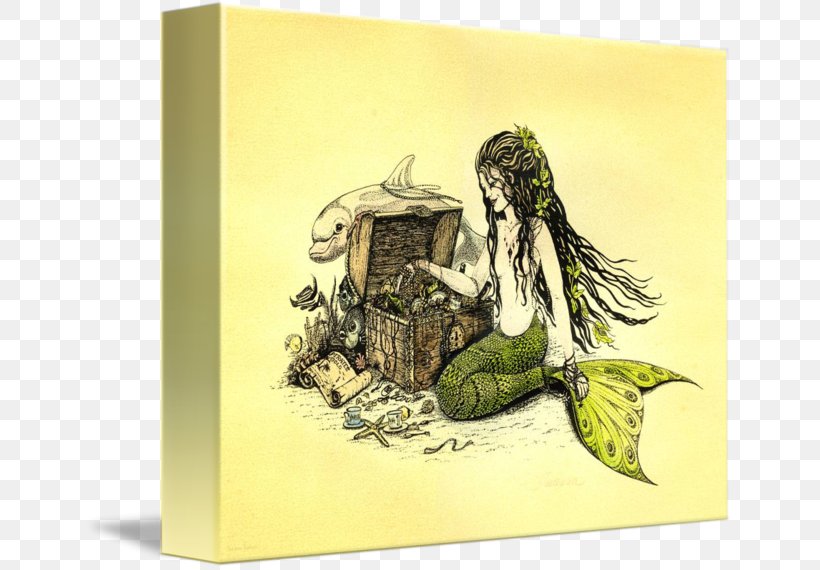 Art Drawing Mermaid Painting, PNG, 650x570px, Art, Artwork, Cartoon, Drawing, Fictional Character Download Free