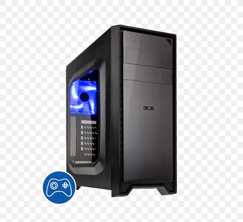 Computer Cases & Housings Gaming Computer Personal Computer Video Game, PNG, 750x750px, Computer Cases Housings, Advanced Micro Devices, Atx, Computer, Computer Case Download Free