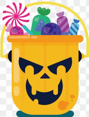 Face Candy Jar - Euclidean Vector PNG