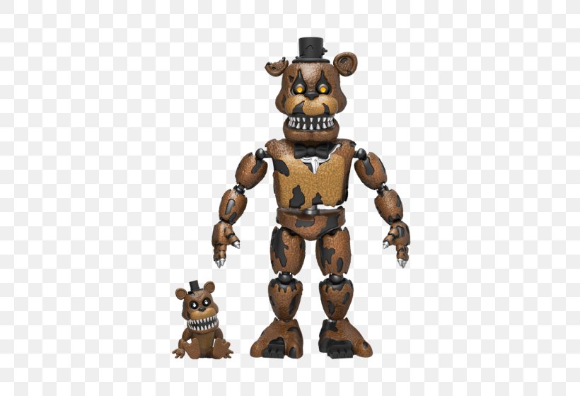 Five Nights At Freddy's: Sister Location Five Nights At Freddy's 4 Action & Toy Figures Funko, PNG, 560x560px, Action Toy Figures, Carnivoran, Collectable, Doll, Figurine Download Free