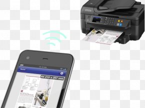 Printer - Output Device Multi-function Printer Epson WorkForce WF-2760 Inkjet Printing PNG