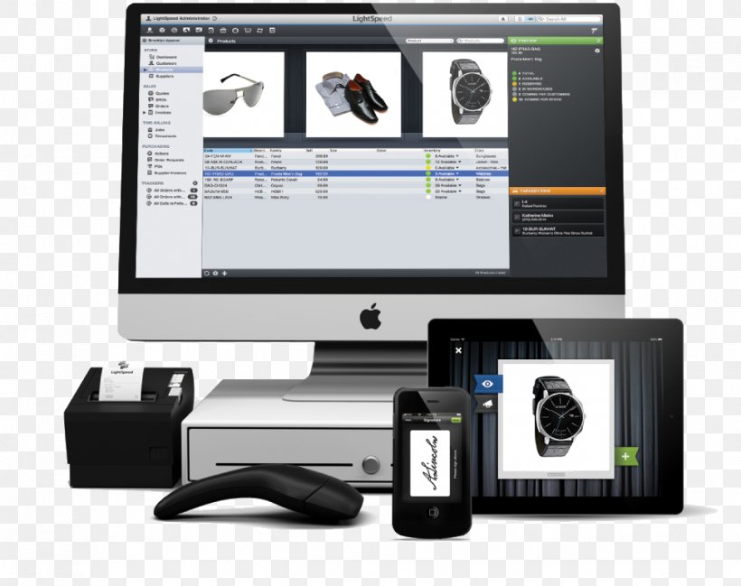 Point Of Sale Lightspeed Retail Sales POS Solutions, PNG, 970x768px, Point Of Sale, Brand, Business, Communication, Ecommerce Download Free