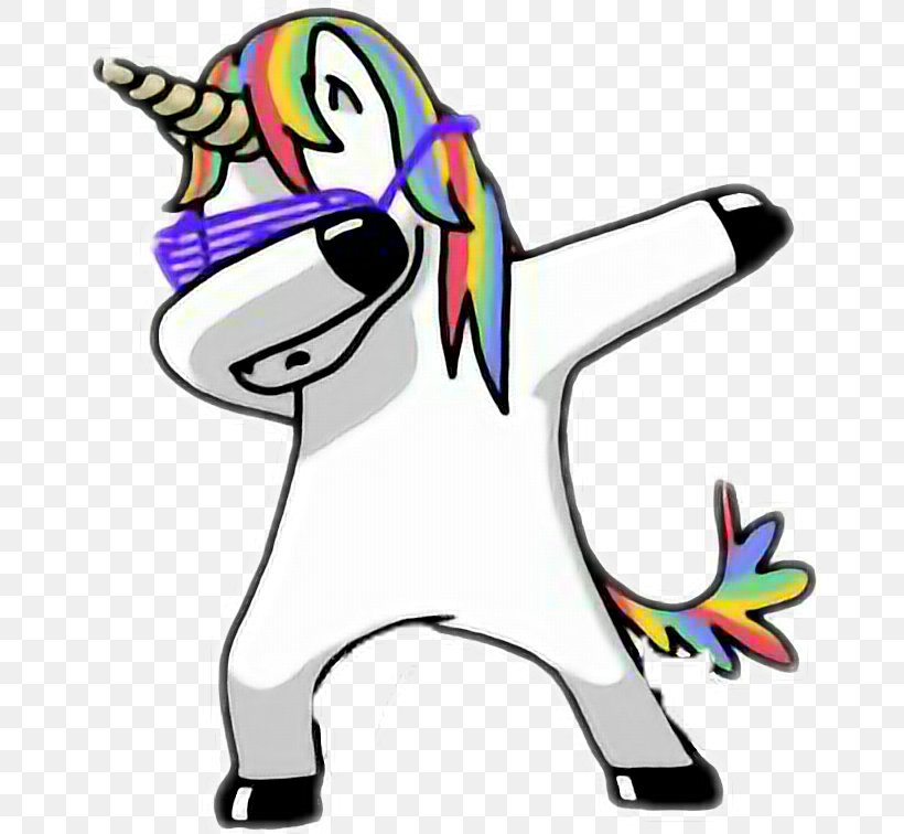 Sticker T-shirt Unicorn Dab Decal, PNG, 668x756px, Watercolor, Cartoon, Flower, Frame, Heart Download Free