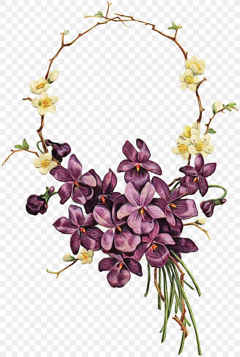Artificial Flower, PNG, 1210x1800px, Watercolor, Artificial Flower, Blossom, Branch, Cut Flowers Download Free