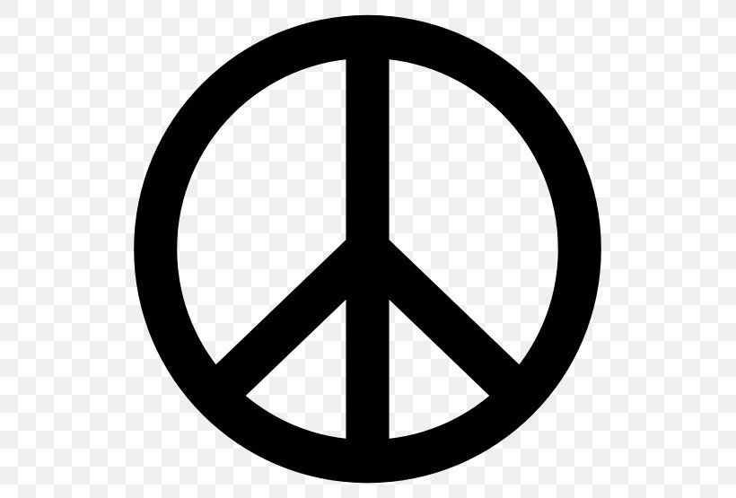 Peace Symbols, PNG, 555x555px, Peace Symbols, Area, Black And White, Sign, Symbol Download Free