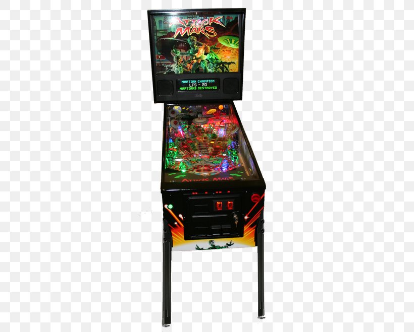 Pinball Arcade Game Attack From Mars Stern Electronics, Inc. Data East, PNG, 412x659px, Pinball, Amusement Arcade, Arcade Game, Attack From Mars, Ball Download Free