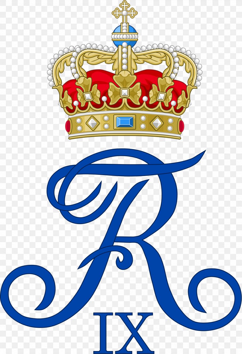 Danish Royal Family Royal Cypher Danish Crown Regalia Monogram