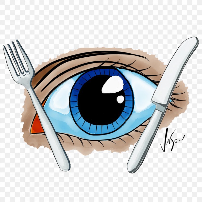 Eye Eating Meal Food Fork, PNG, 1148x1148px, Watercolor, Cartoon, Flower, Frame, Heart Download Free
