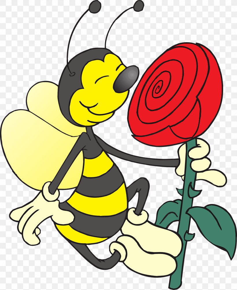 Honey Bee Rose Flower Clip Art, PNG, 1569x1920px, Bee, Art, Artwork, Beehive, Bumblebee Download Free