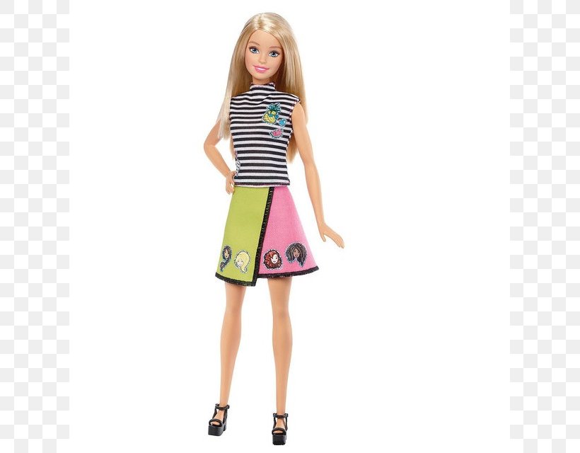 Barbie D.I.Y. Crimps And Curls Doll Barbie D.I.Y. Crimps And Curls Doll Fashion Toy, PNG, 732x640px, Barbie, Amazoncom, Barbie Diy Crimps And Curls Doll, Blond, Clothing Download Free