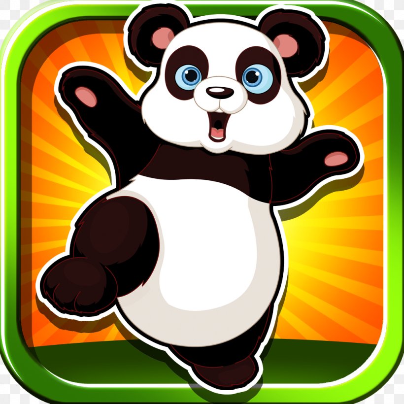 Giant Panda Po Cartoon Clip Art, PNG, 1024x1024px, Watercolor, Cartoon, Flower, Frame, Heart Download Free