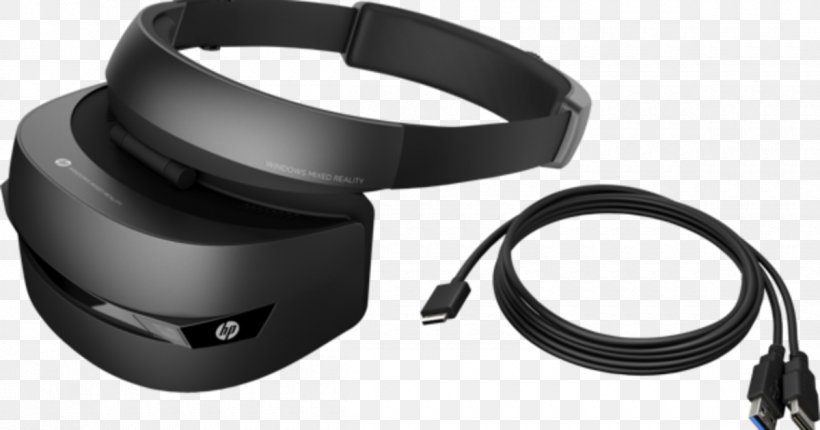 Hewlett-Packard Windows Mixed Reality HP Mixed Reality Headset And Controllers, PNG, 1200x630px, Hewlettpackard, Camera Accessory, Hardware, Headset, Lenovo Download Free