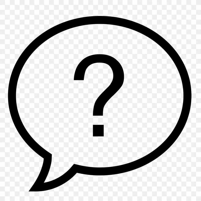 Question Mark Icon Design, PNG, 1600x1600px, Question Mark, Area, Askcom, Askfm, Black And White Download Free