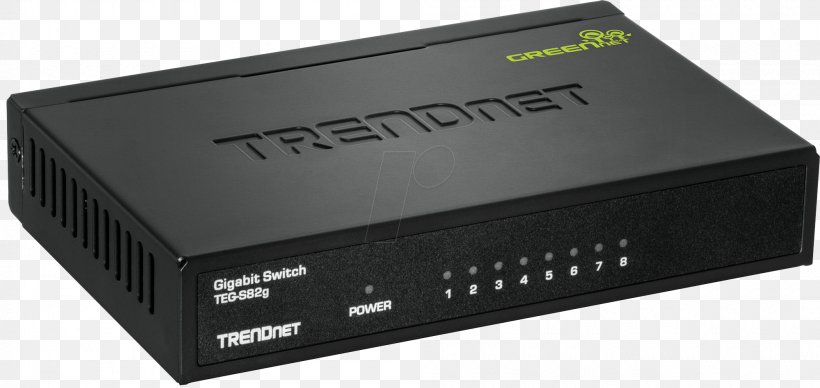Wireless Access Points Network Switch Gigabit Ethernet TRENDnet Port, PNG, 2000x948px, Wireless Access Points, Audio Receiver, Computer Network, Electronic Device, Electronics Download Free