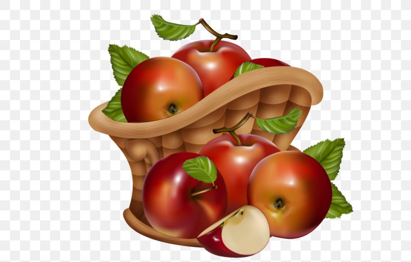 Apple Auglis Tomato, PNG, 600x523px, Apple, Auglis, Basket, Box, Cartoon Download Free