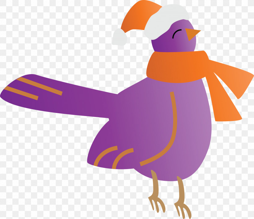 Cartoon Purple Violet Bird Animation, PNG, 3000x2585px, Winter Bird, Animation, Bird, Cartoon, Cartoon Bird Download Free