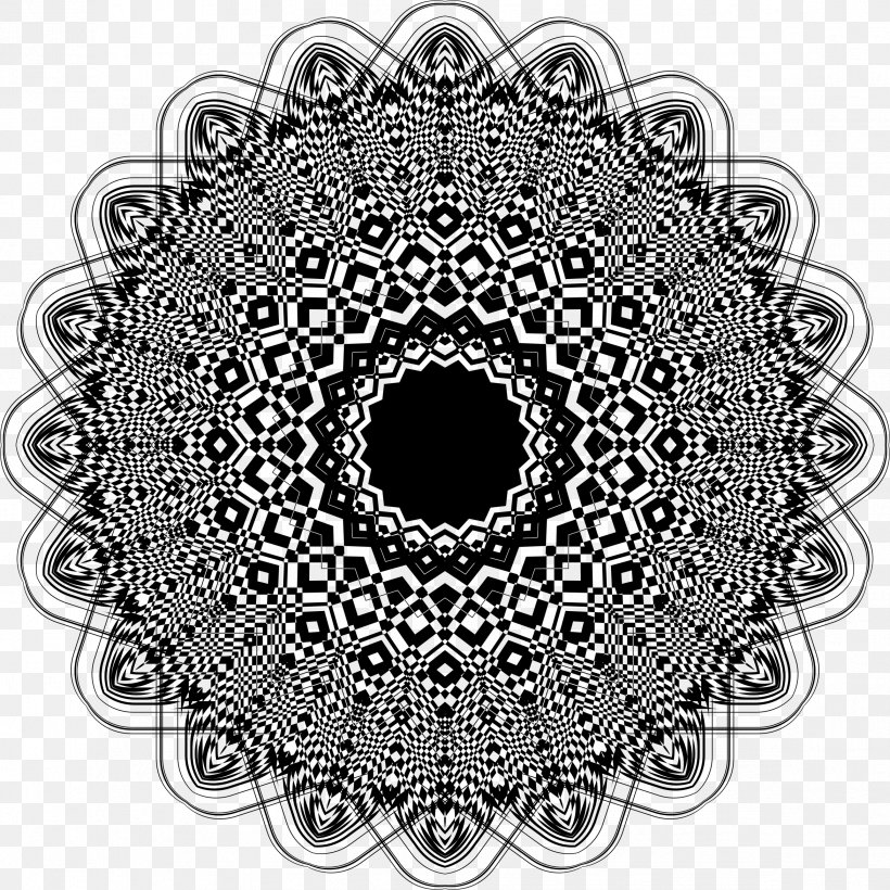 Embroidery Black And White Clip Art, PNG, 2342x2342px, Embroidery, Black And White, Cutwork, Doily, Embroidery Of India Download Free